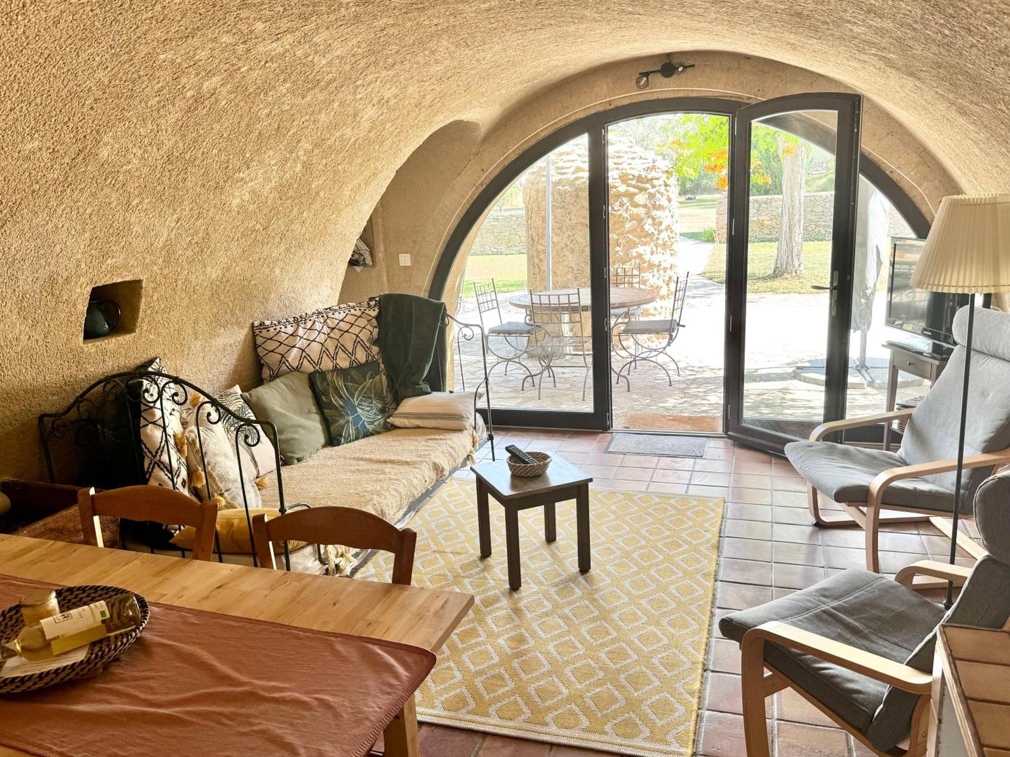 Ferienwohnung Bastide Du Buou Puyvert Exterior foto